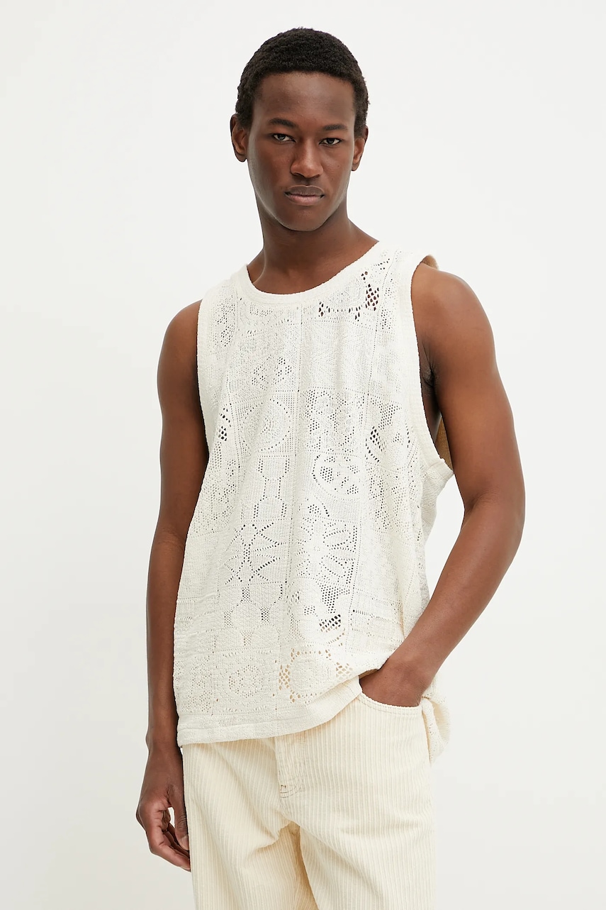 Les Deux tricou culoarea bej, LDM101219