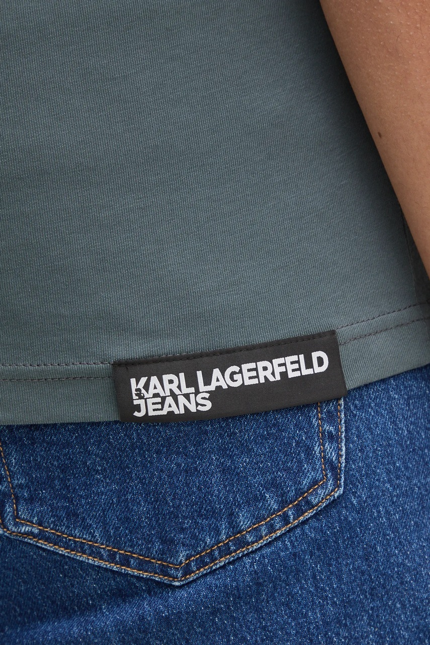 Βαμβακερό μπλουζάκι Karl Lagerfeld Jeans φωτογραφία