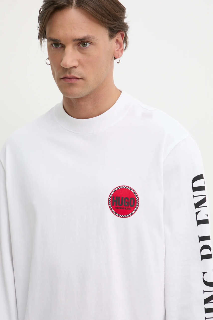 Tričko s dlouhým rukávem HUGO