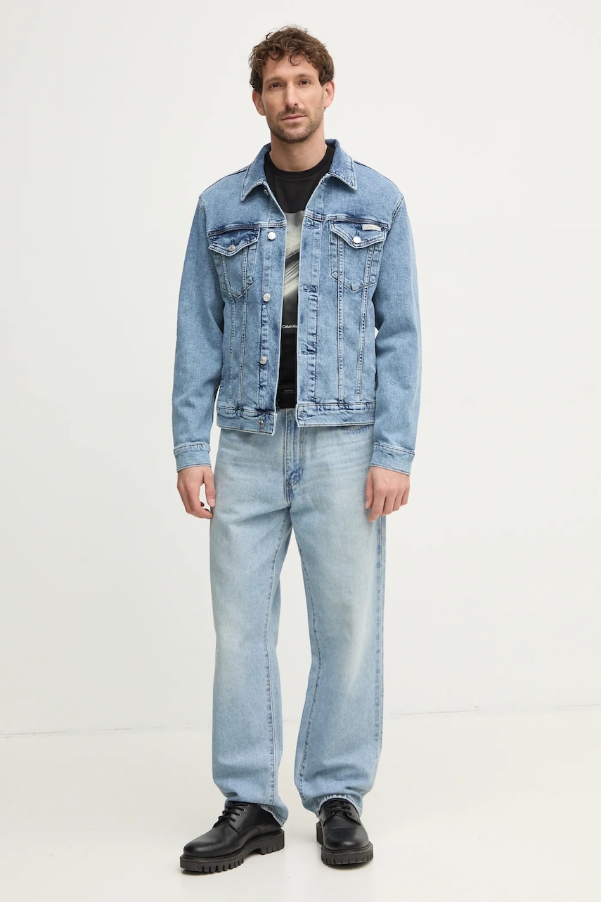 Футболка Calvin Klein мужская цвет чёрный с принтом K10K113797 Футболка Calvin Klein мужская цвет чёрный с принтом K10K113797