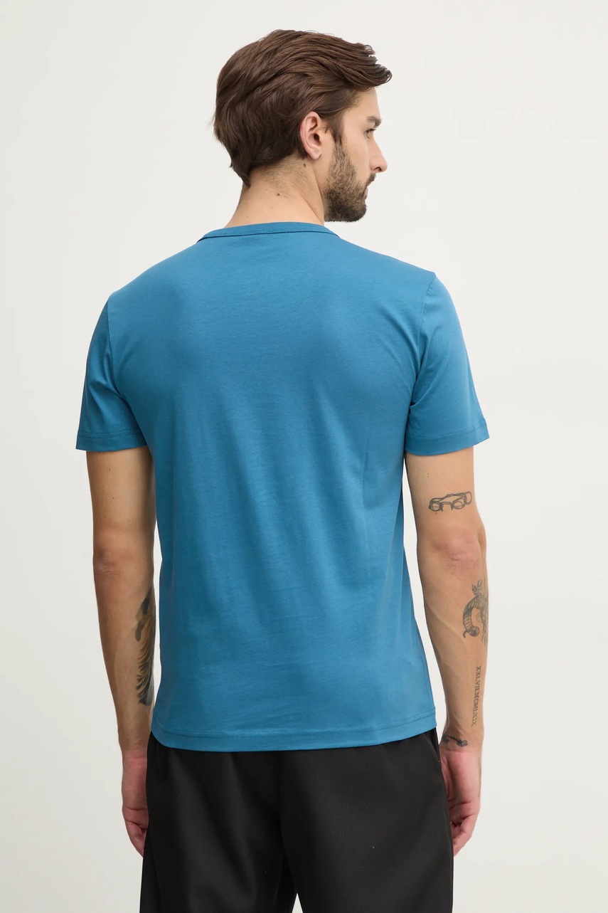 Μπλουζάκι Calvin Klein χρώμα: τιρκουάζ, K10K113803 φωτογραφία