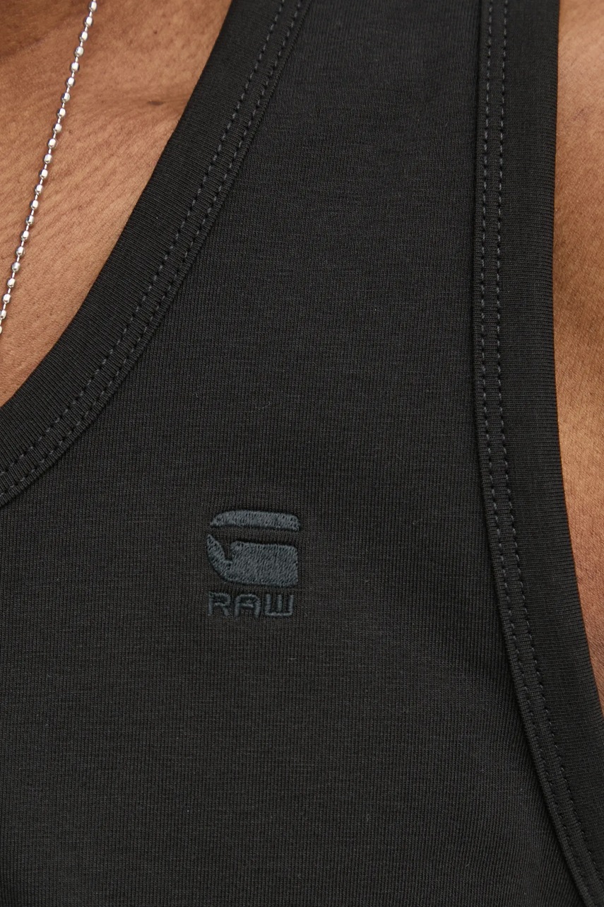 Μπλουζάκι G-Star 2-pack χρώμα: μαύρο, D25476-3310 φωτογραφία