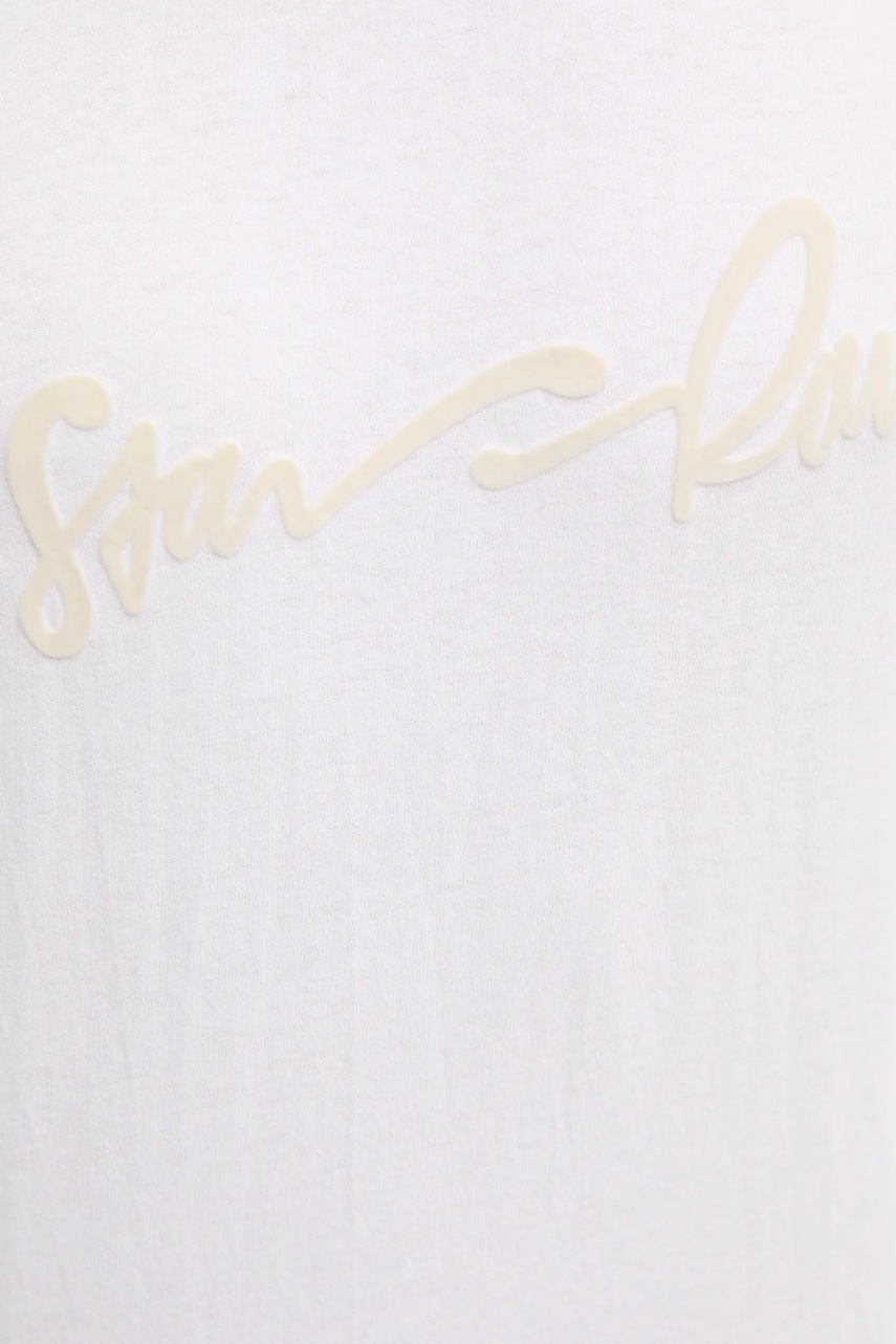 Βαμβακερό μπλουζάκι G-Star ανδρικό, χρώμα: άσπρο, D25148-C336 φωτογραφία