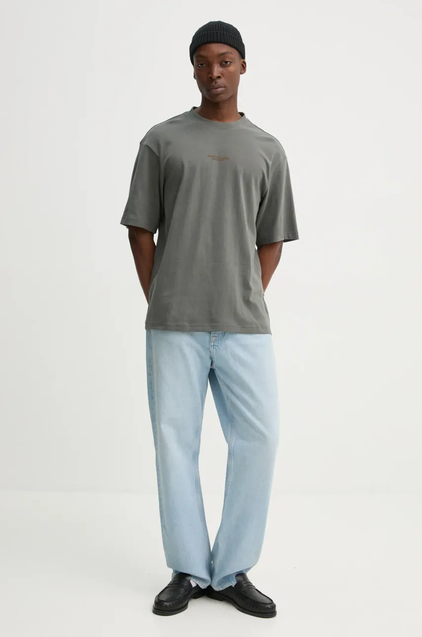 Футболка G-Star Raw мужская цвет серый с принтом D25154-C336 Футболка G-Star Raw мужская цвет серый с принтом D25154-C336