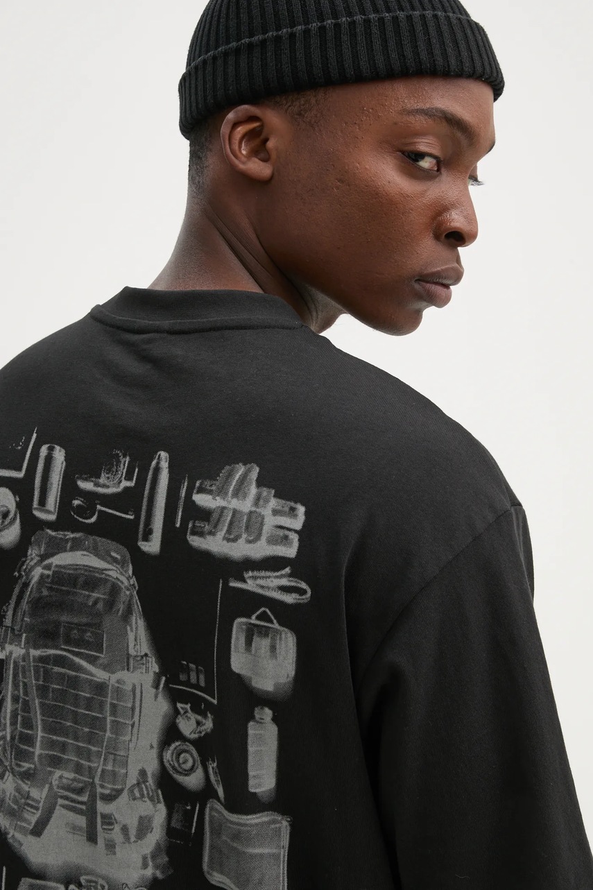 Футболка G-Star Raw чоловіча колір чорний з принтом D25154-C336 