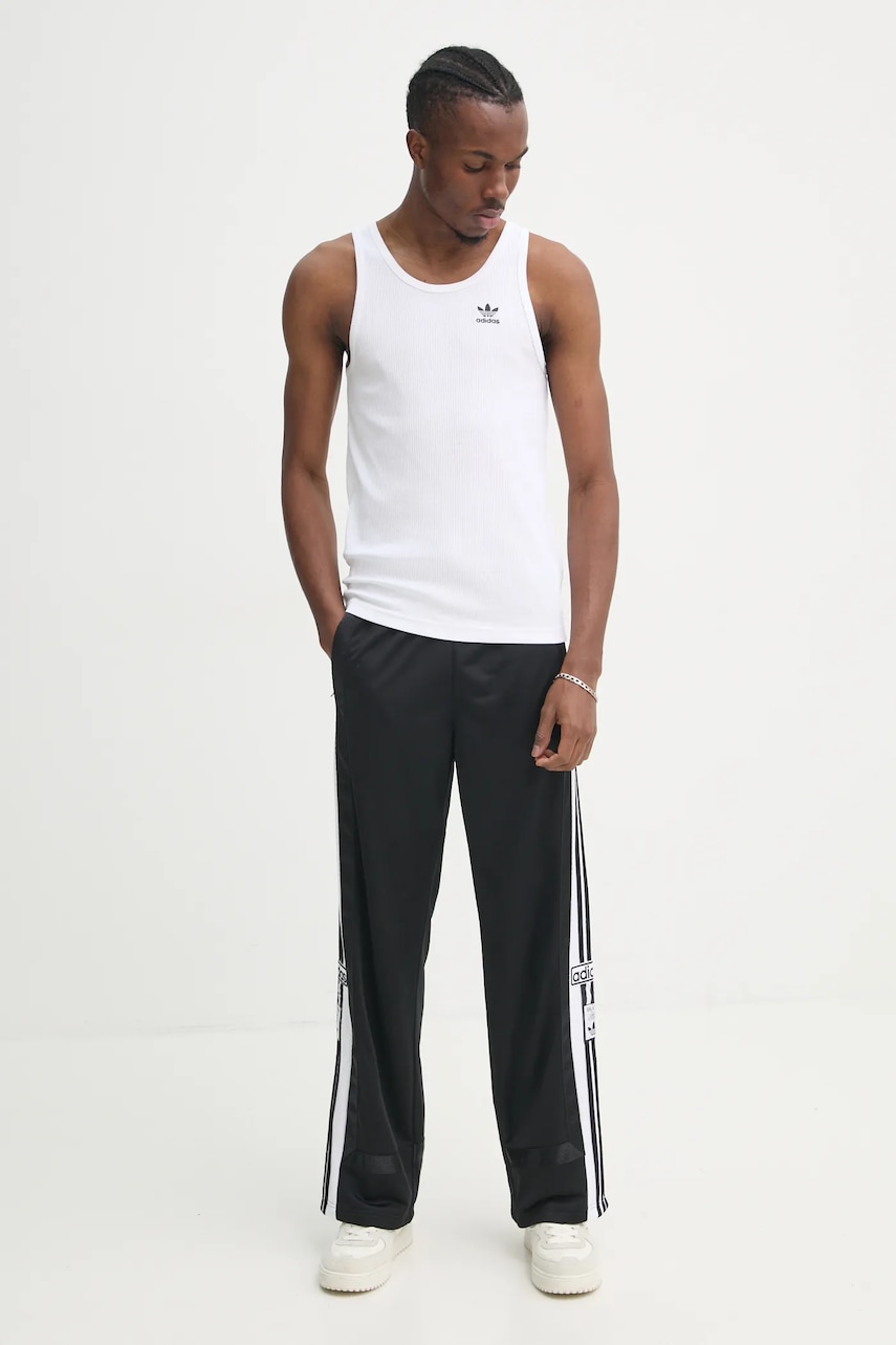 Топ adidas Originals Essential мужской цвет бежевый IY7366 Топ adidas Originals Essential мужской цвет бежевый IY7366