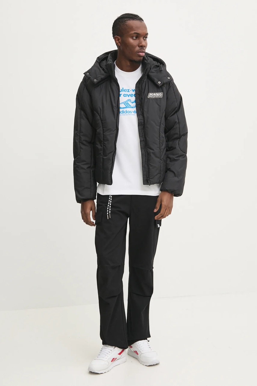 adidas Originals tricou din bumbac GRFX TEE barbati, culoarea bej, cu imprimeu, JC8365