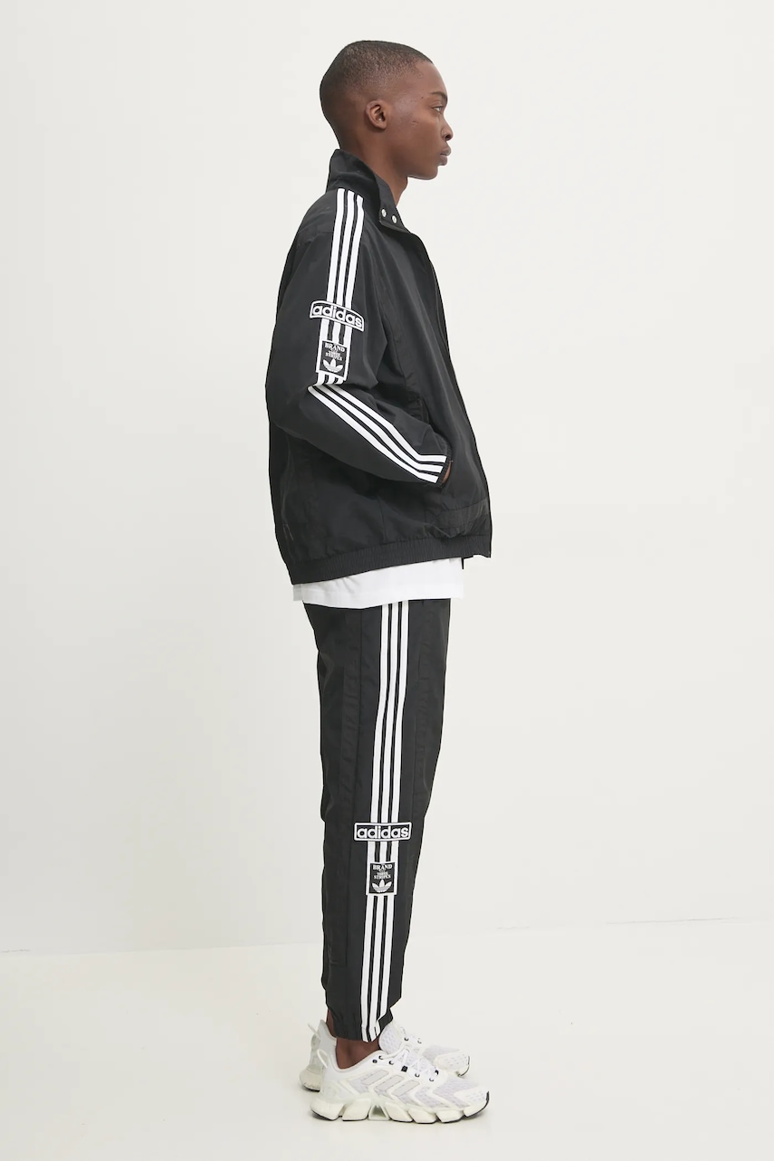 Хлопковая футболка adidas Originals Adibreak мужская цвет белый с принтом JD4195 Хлопковая футболка adidas Originals Adibreak мужская цвет белый с принтом JD4195