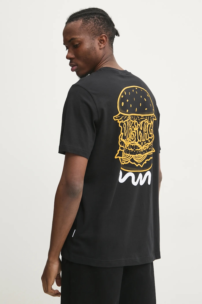 adidas Originals tricou din bumbac Q12 TS STREET B barbati, culoarea negru, cu imprimeu, JP2672