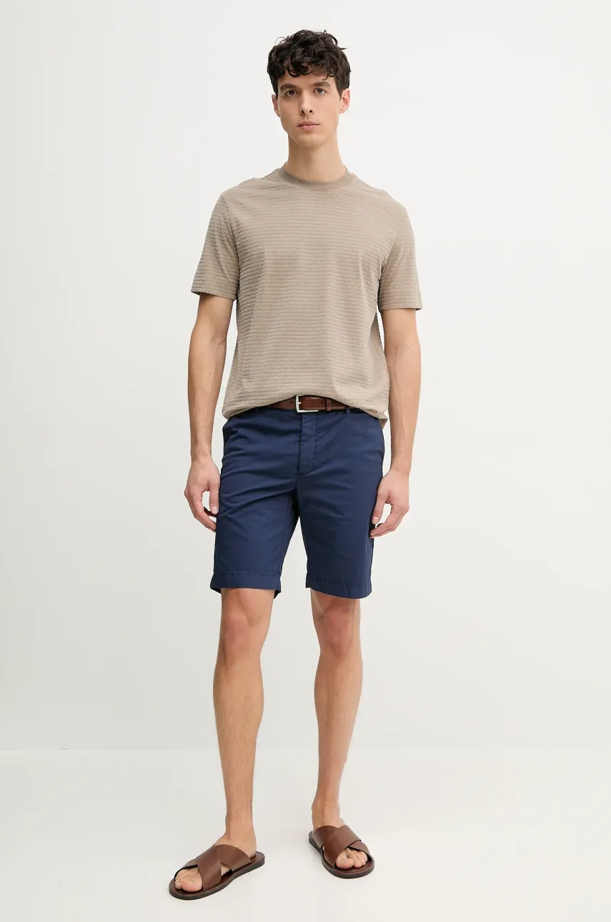 Футболка Emporio Armani мужская цвет бежевый узорная EM001288 AF10017 Футболка Emporio Armani мужская цвет бежевый узорная EM001288 AF10017