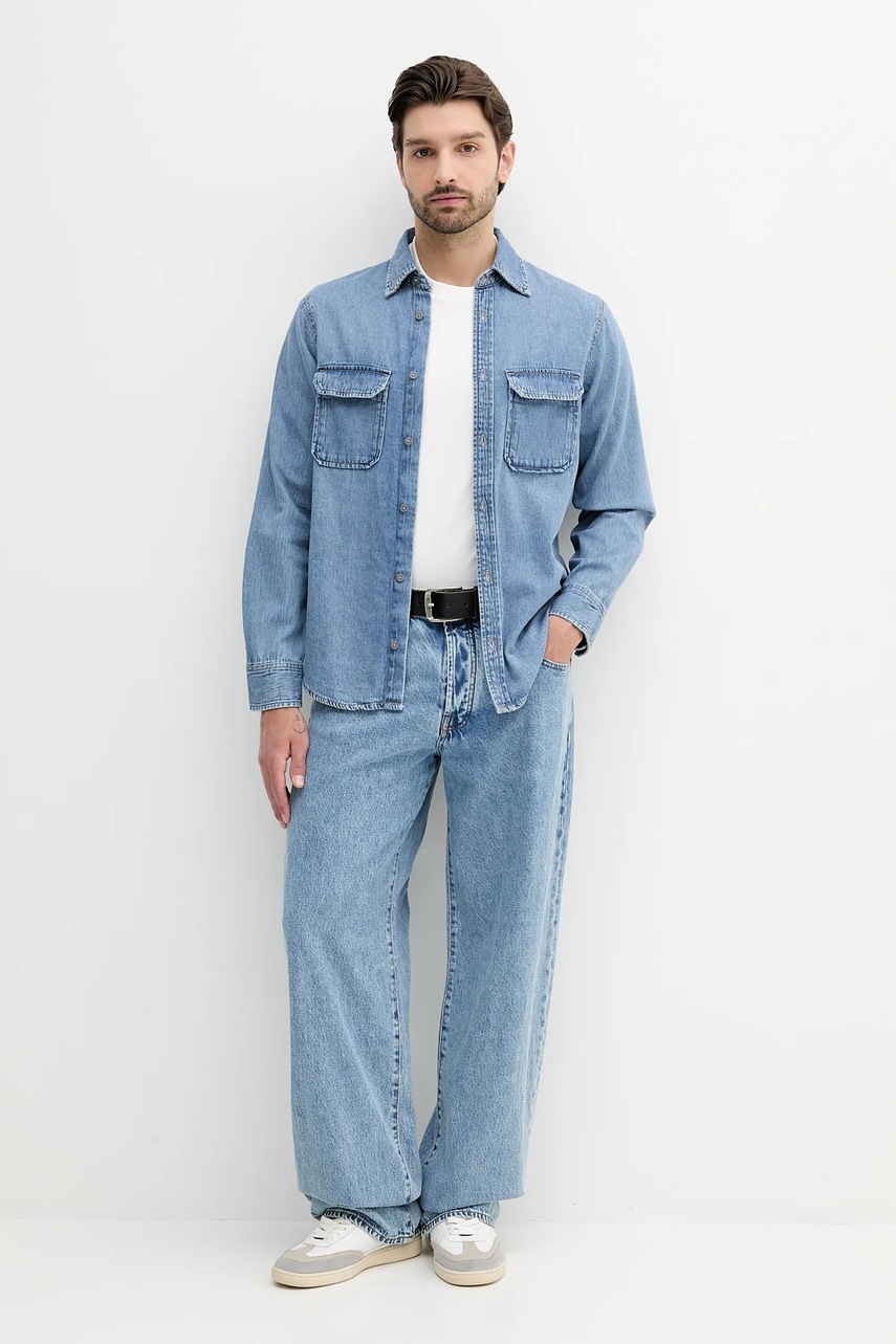 Хлопковая футболка Armani Exchange цвет белый с аппликацией XM000769 AF10361