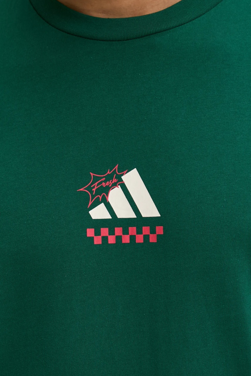 Bavlněné tričko adidas M L PIZZA TEE (obrázek 5)
