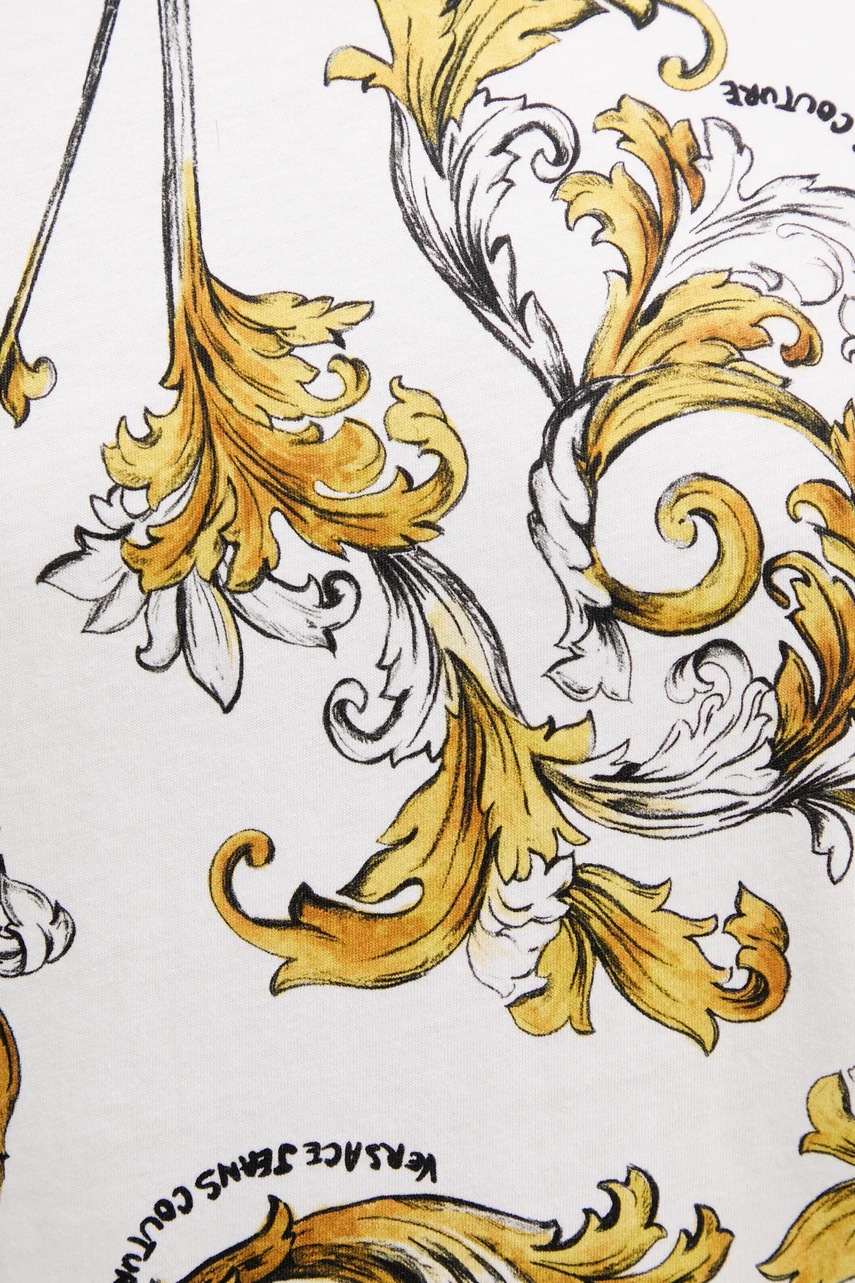 Βαμβακερό μπλουζάκι Versace Jeans Couture φωτογραφία