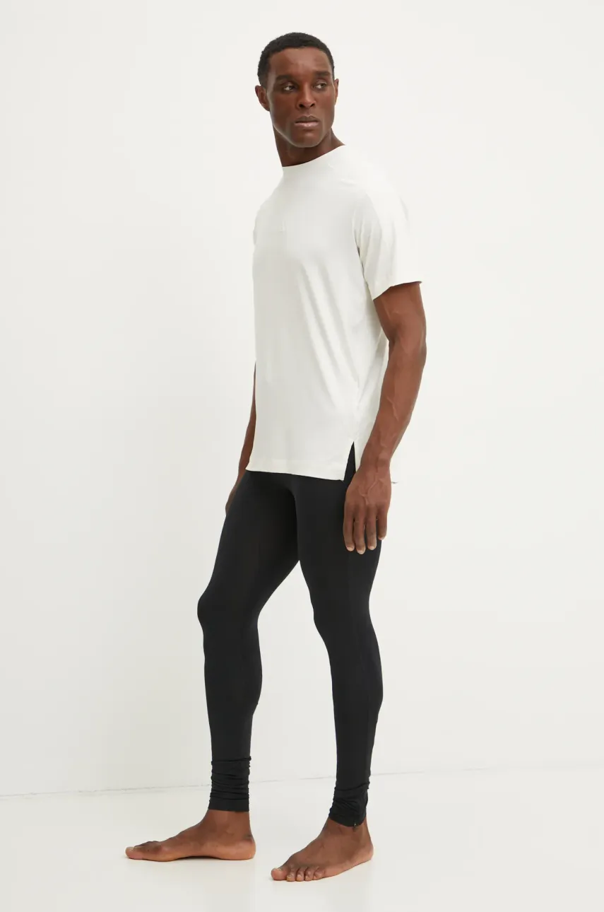 Футболка для тренинга adidas Performance Puremotion цвет бежевый однотонная JI8235 Футболка для тренинга adidas Performance Puremotion цвет бежевый однотонная JI8235