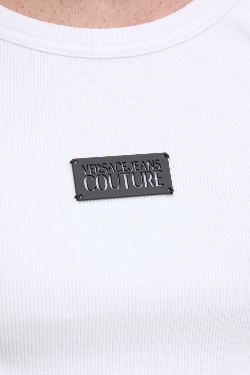 Футболка Versace Jeans Couture колір білий 78GAH614 J0198 