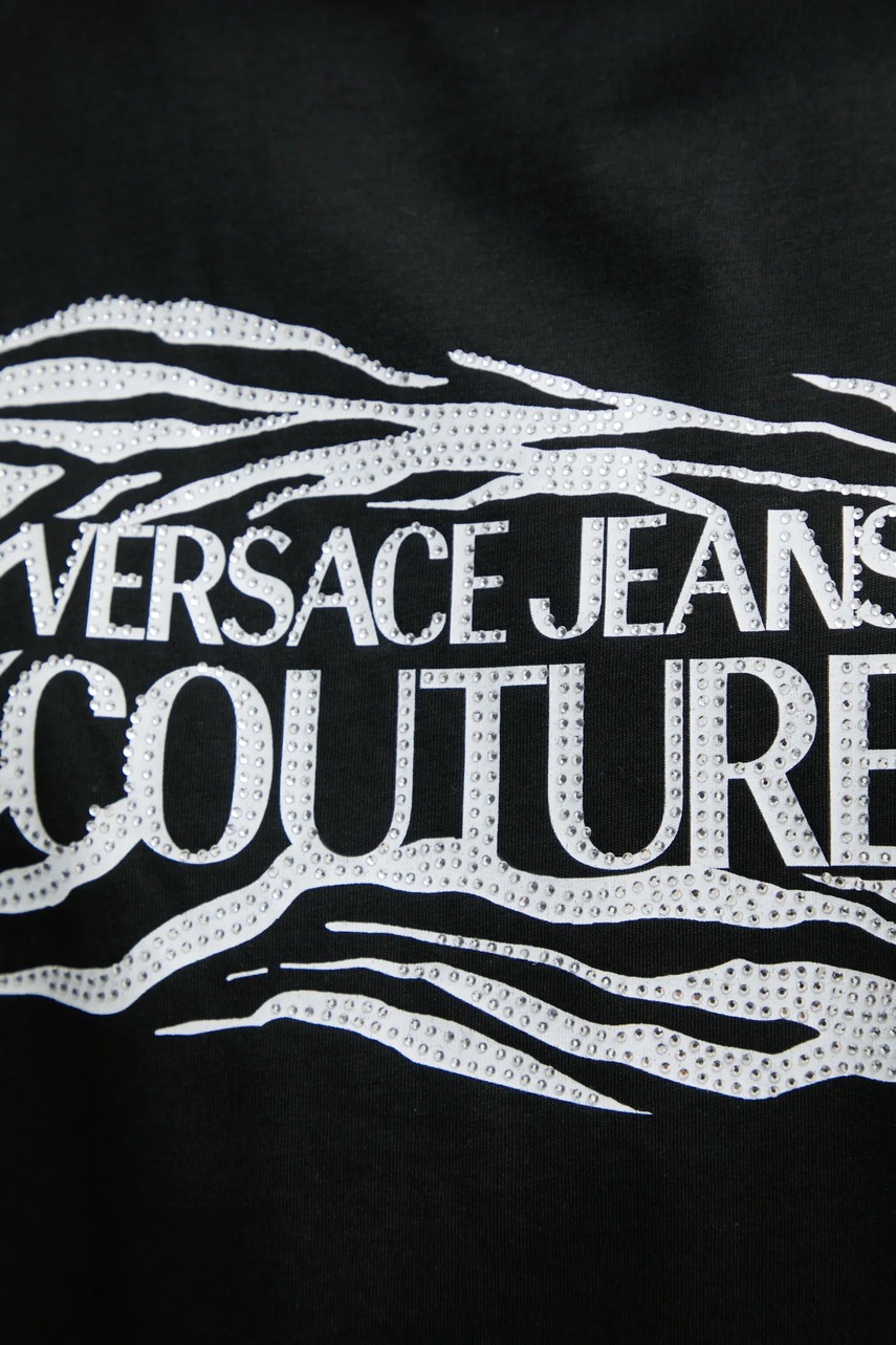 Βαμβακερό μπλουζάκι Versace Jeans Couture φωτογραφία