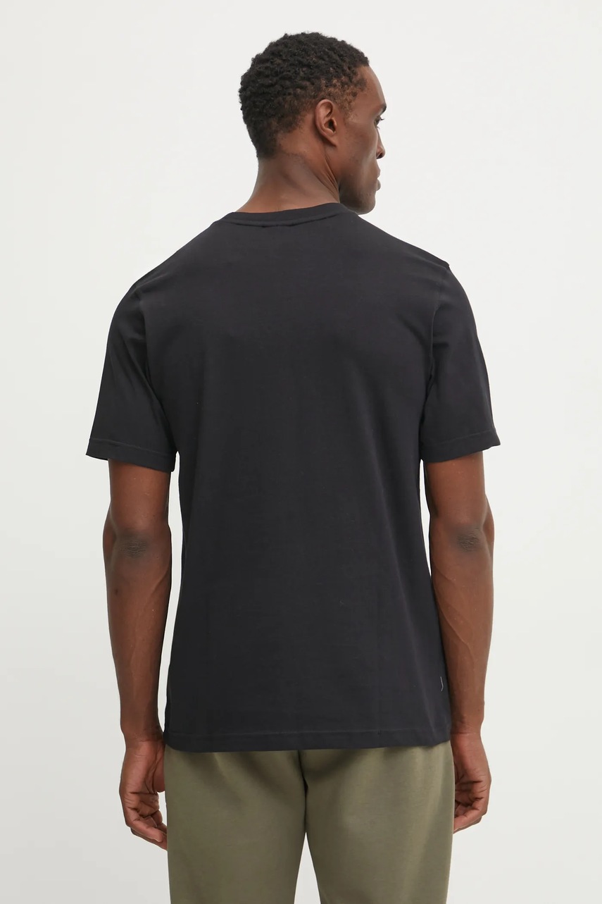 Βαμβακερό μπλουζάκι adidas Originals Trefoil ανδρικό, χρώμα: μαύρο, JI8545 φωτογραφία