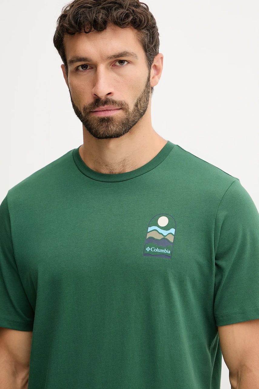 Βαμβακερό μπλουζάκι Columbia Explorers Canyon φωτογραφία