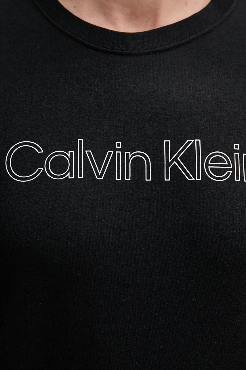 Μπλουζάκι Calvin Klein Performance χρώμα: μαύρο, LVGMS5K164 φωτογραφία