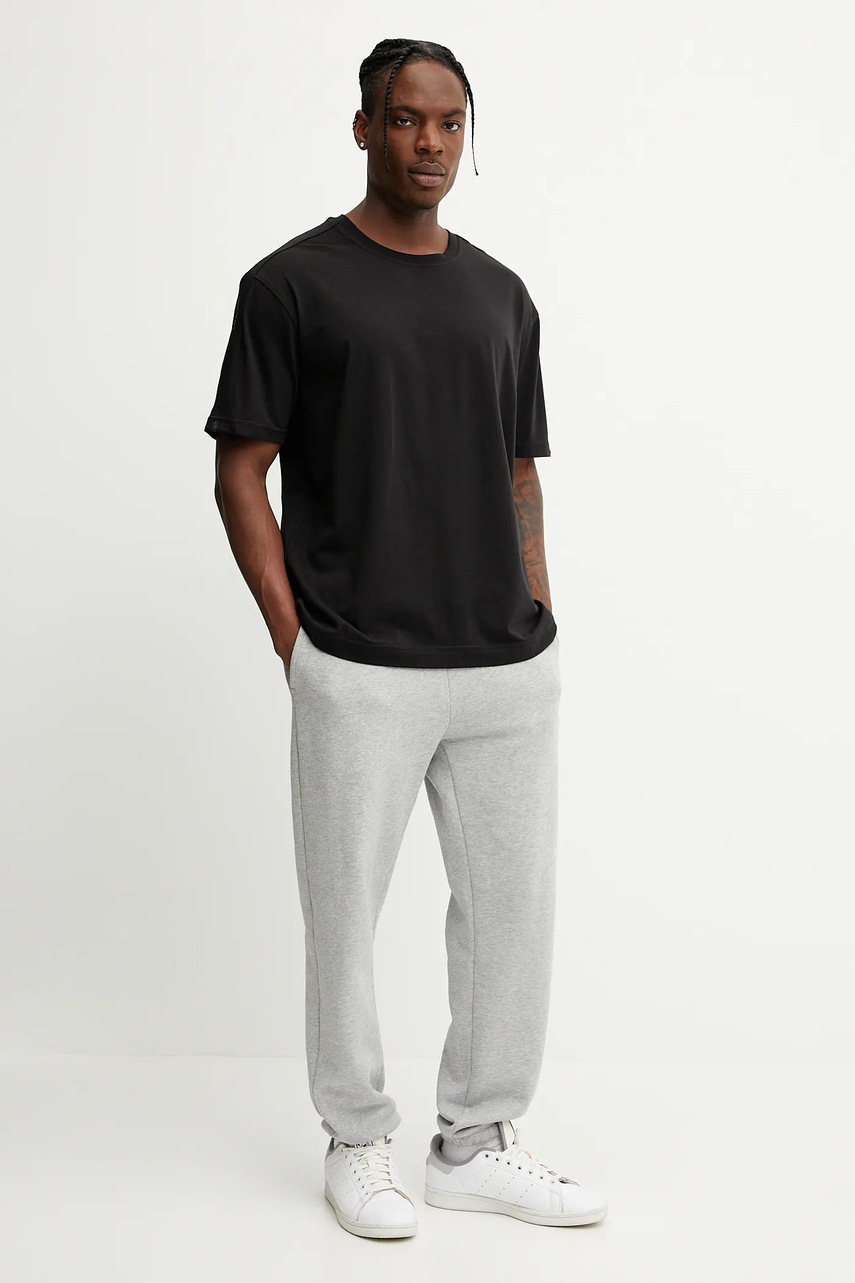 Футболка Calvin Klein Performance цвет чёрный меланж LVGMS5K177