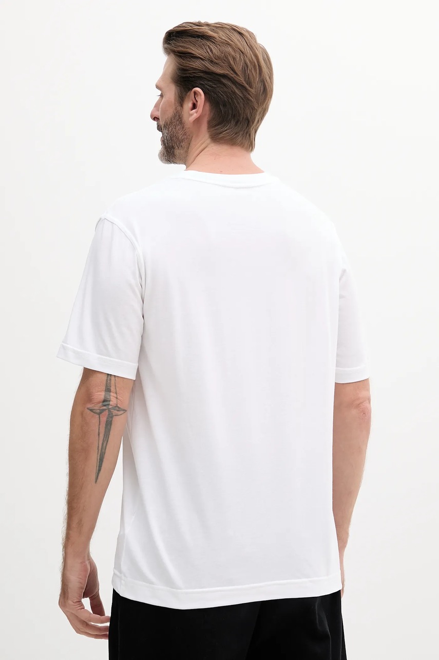 Футболка цвет белый с аппликацией LVGMS5K182
