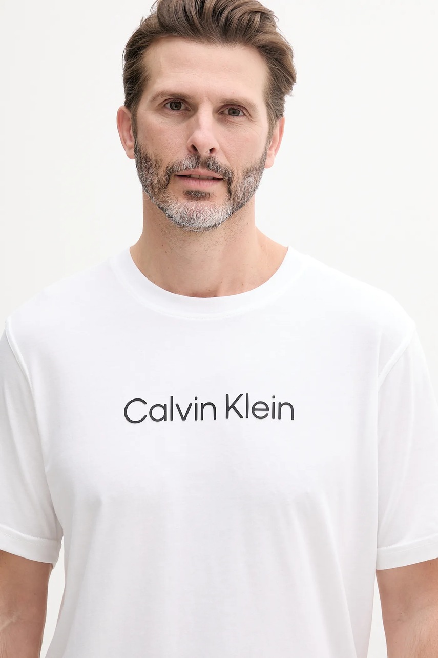 Μπλουζάκι Calvin Klein Performance χρώμα: άσπρο, LVGMS5K182 φωτογραφία