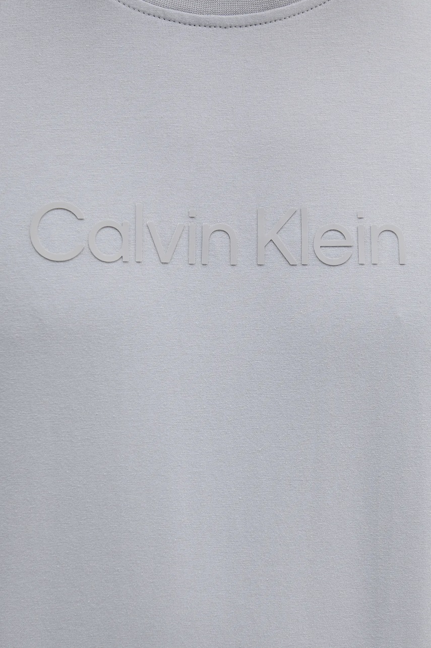 Μπλουζάκι Calvin Klein Performance χρώμα: γκρι, LVGMS5K182 φωτογραφία