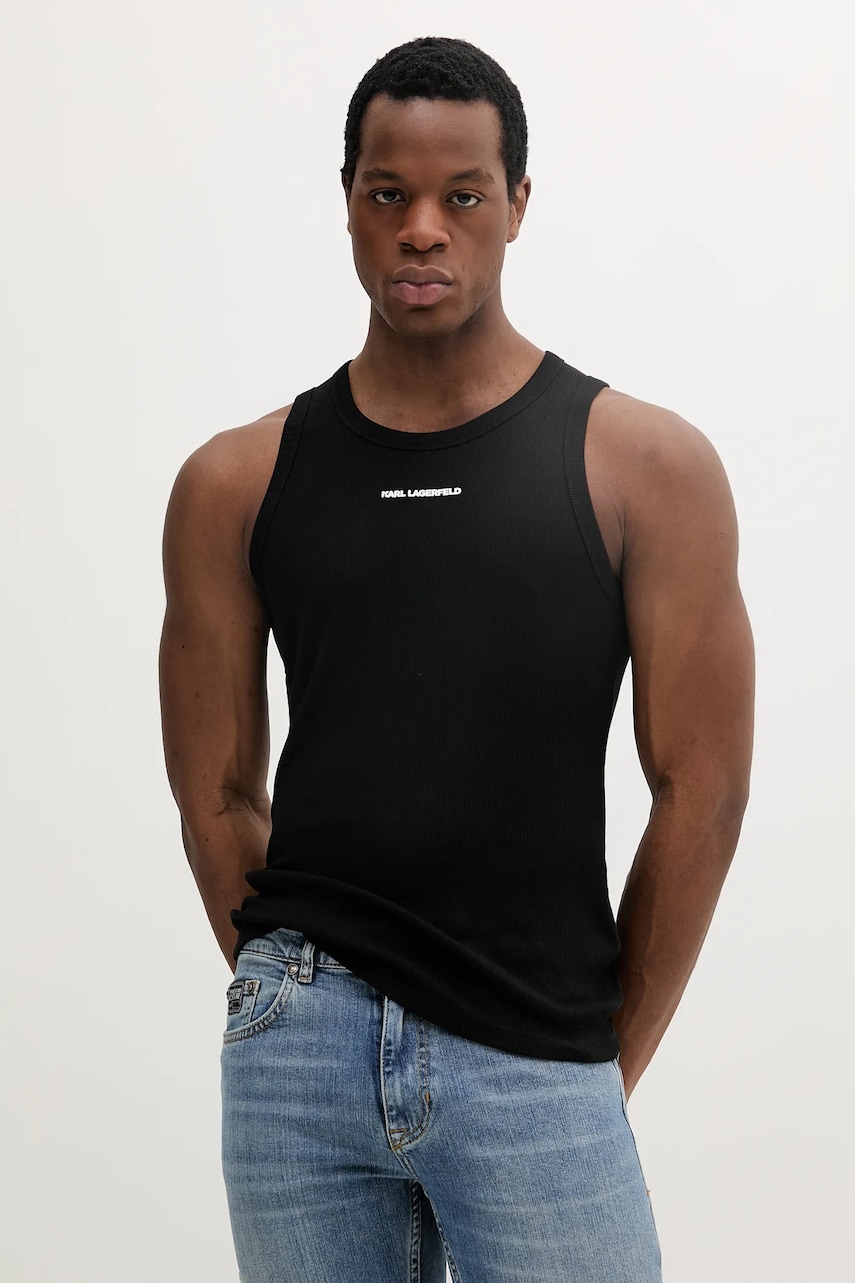 Karl Lagerfeld tricou culoarea negru, 552238.755046