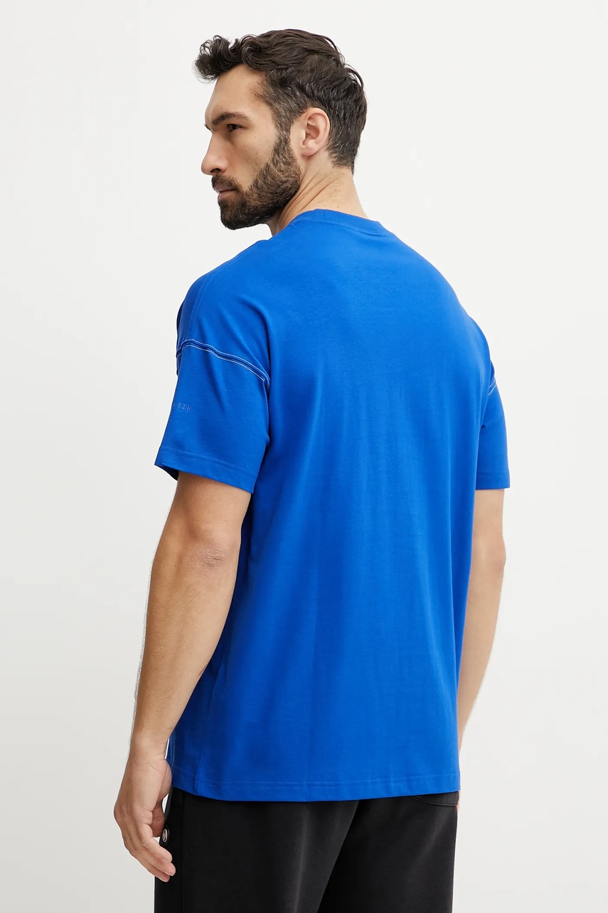adidas pamut póló ALL SZN Graphic férfi, nyomott mintás, JJ3661 termék 2. képe