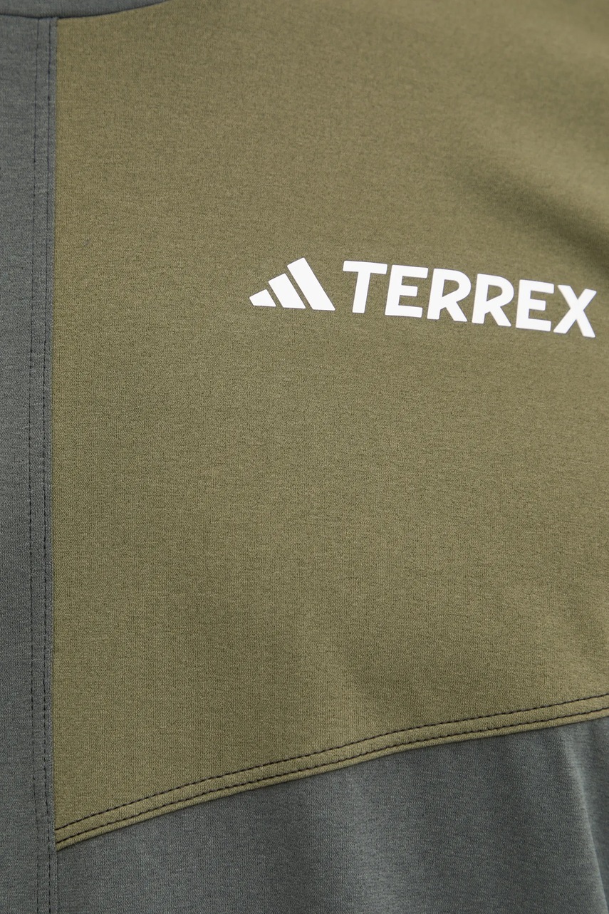 Αθλητικό μπλουζάκι adidas TERREX Multi χρώμα: πράσινο, JE0395 φωτογραφία