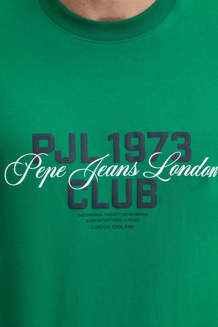 Βαμβακερό μπλουζάκι Pepe Jeans TALBOT φωτογραφία