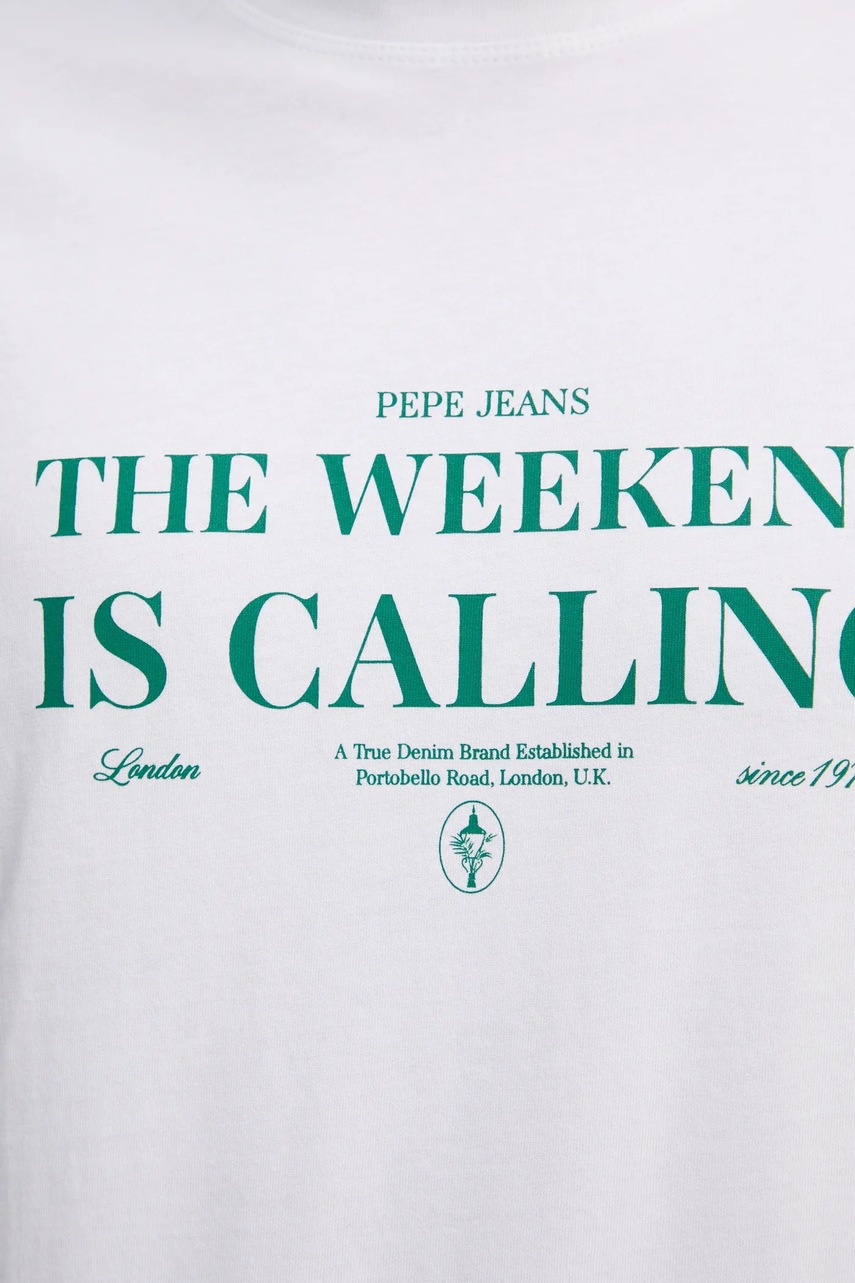 Bavlněné tričko Pepe Jeans PALMER (obrázek 5)