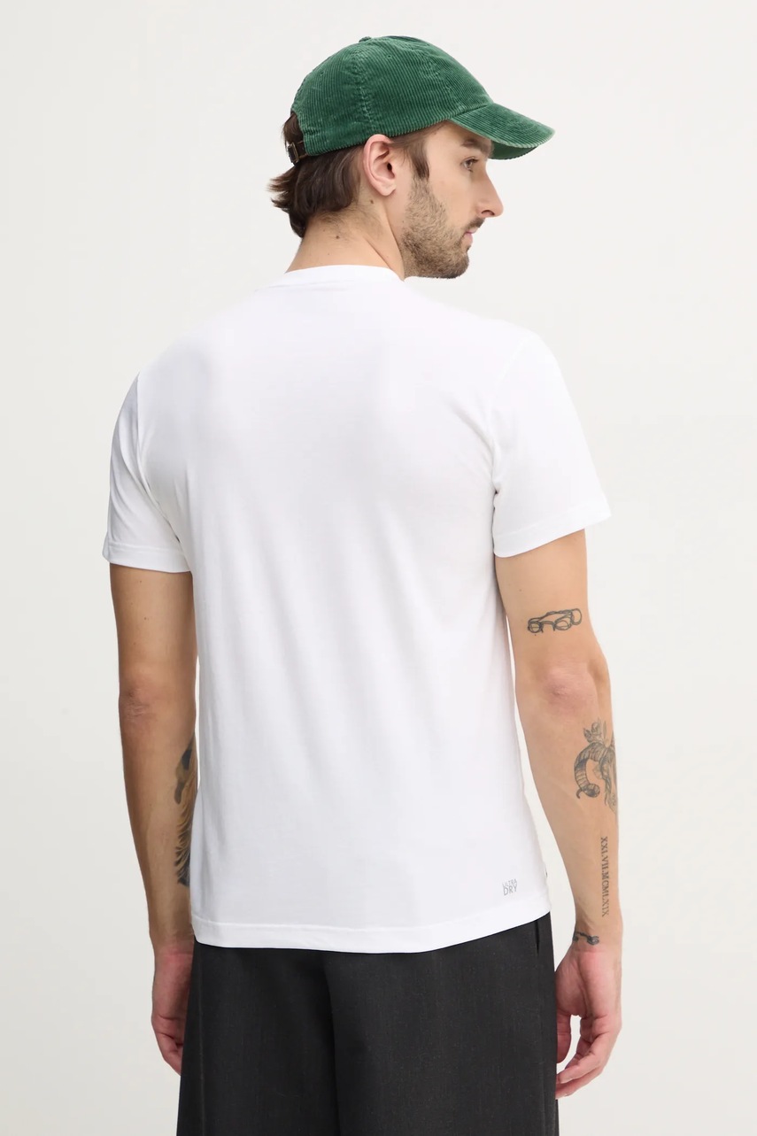 Μπλουζάκι Lacoste χρώμα: μπεζ, TH8916 φωτογραφία