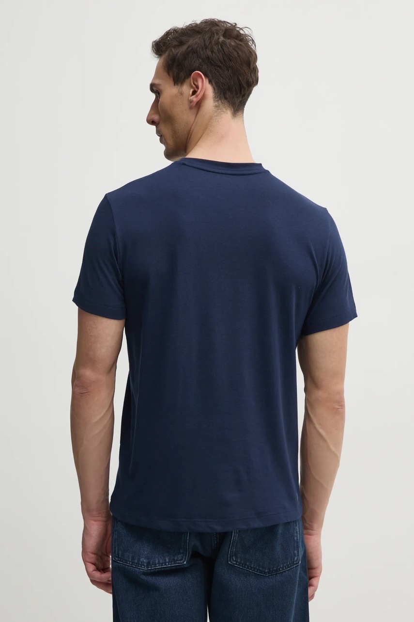 Μπλουζάκι Lacoste χρώμα: ναυτικό μπλε, TH8916 φωτογραφία