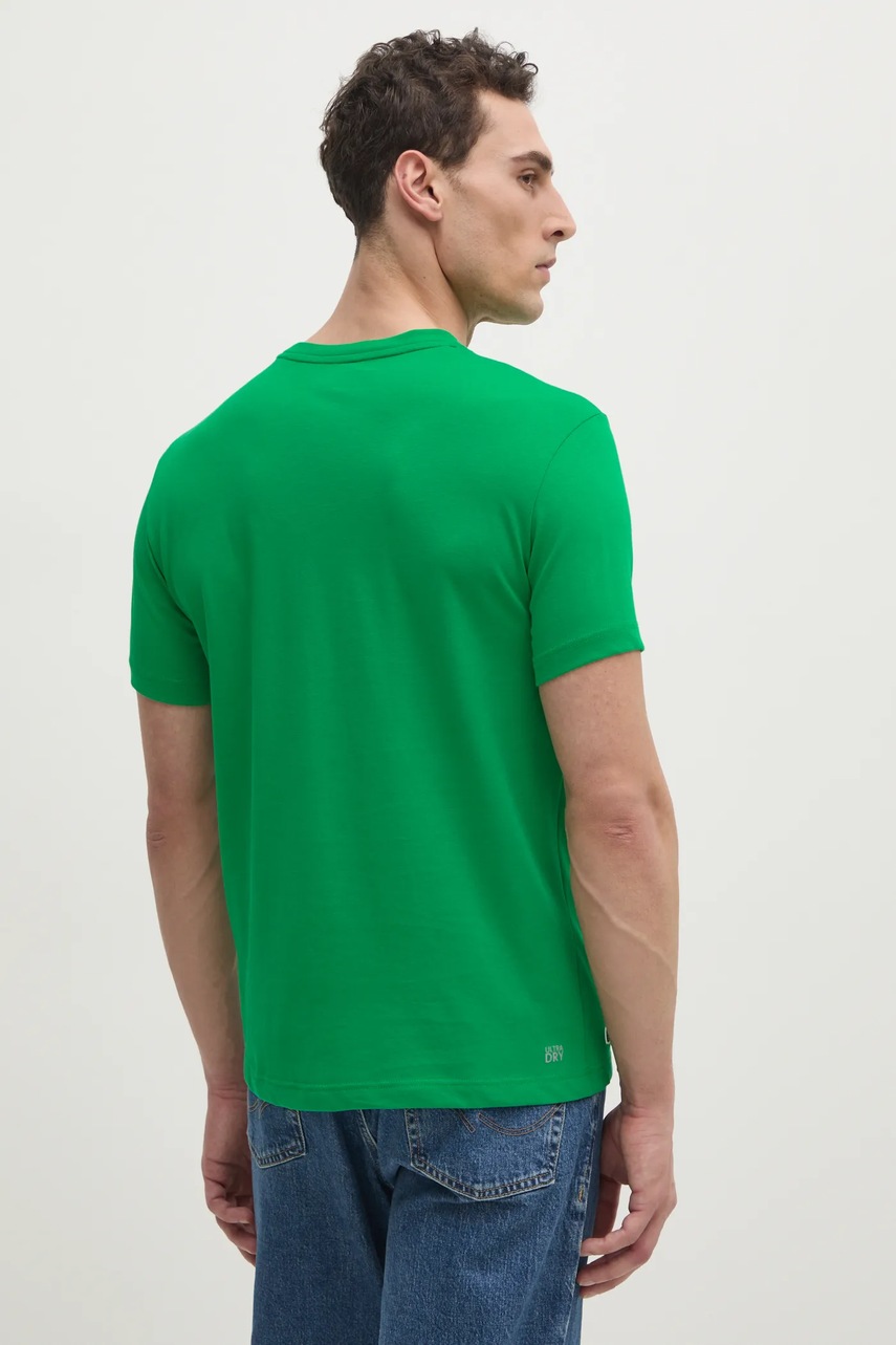 Μπλουζάκι Lacoste χρώμα: πράσινο, TH8916 φωτογραφία