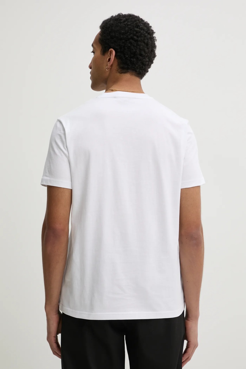 Βαμβακερό μπλουζάκι Iceberg ανδρικό, χρώμα: άσπρο, F046 6327 φωτογραφία