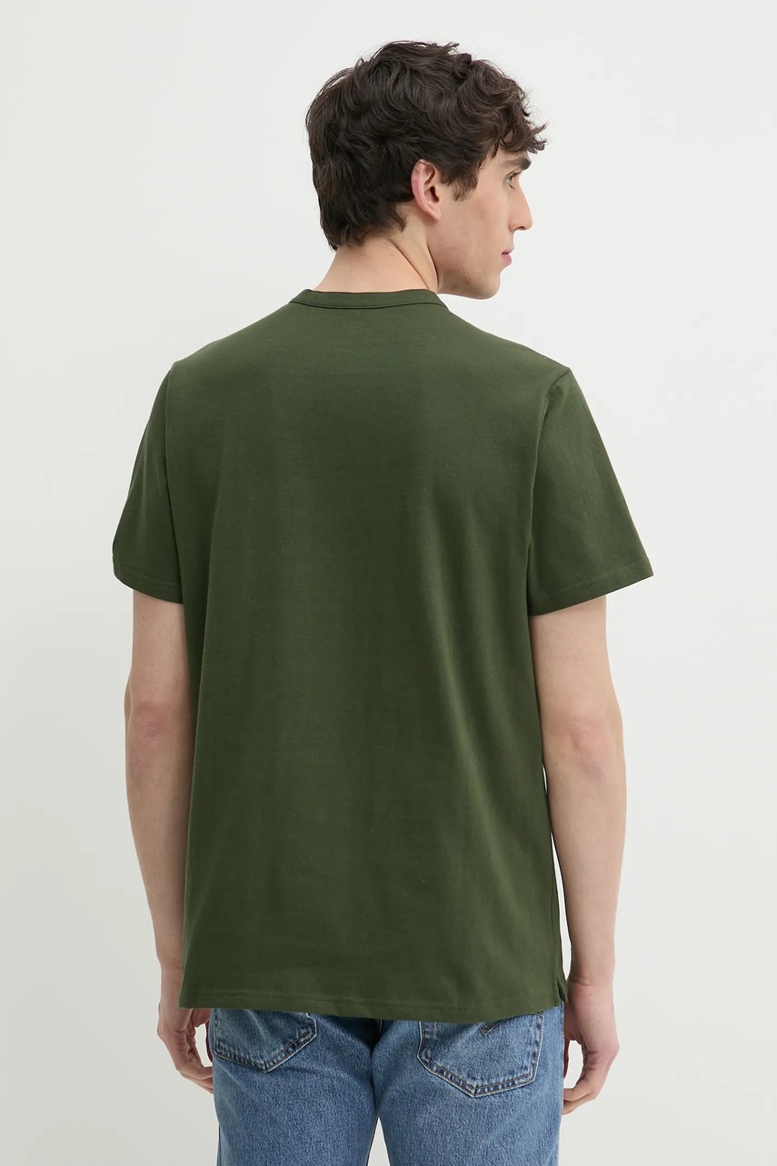 Levi's Bavlnené tričko Levi's SS HM HENLEY (obrázok 3)