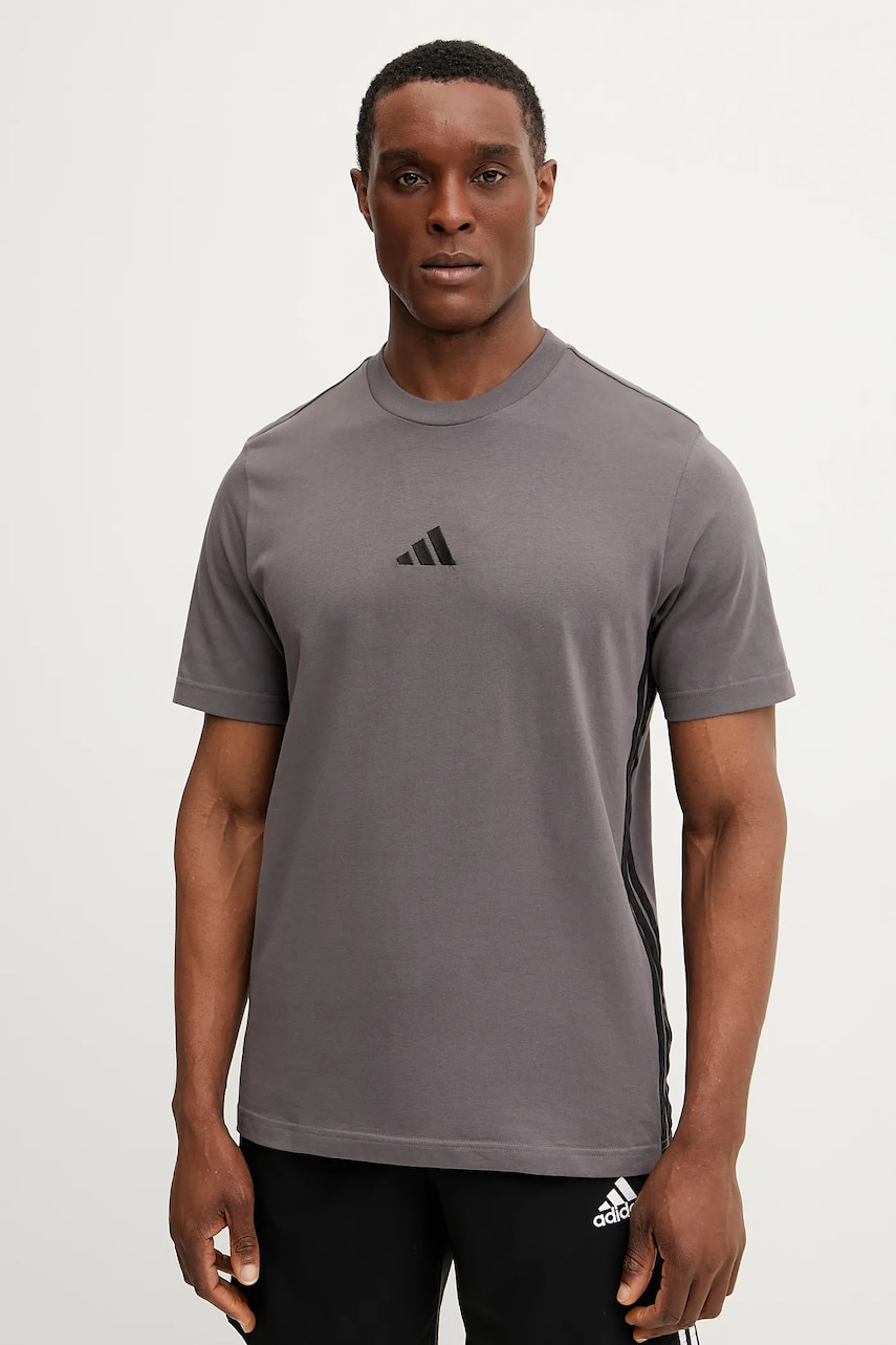 adidas tricou din bumbac Essentials bărbați, cu imprimeu, JE6390