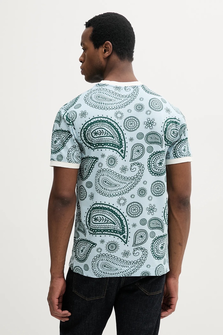 Βαμβακερό μπλουζάκι Liu Jo ανδρικό, χρώμα: μπλε, QA5161 J4932 φωτογραφία