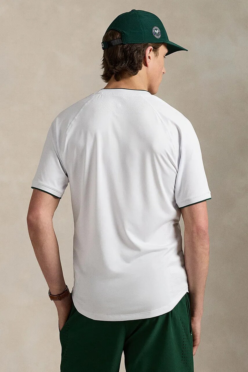 Футболка Polo Ralph Lauren цвет белый однотонная 710970488 Футболка Polo Ralph Lauren цвет белый однотонная 710970488