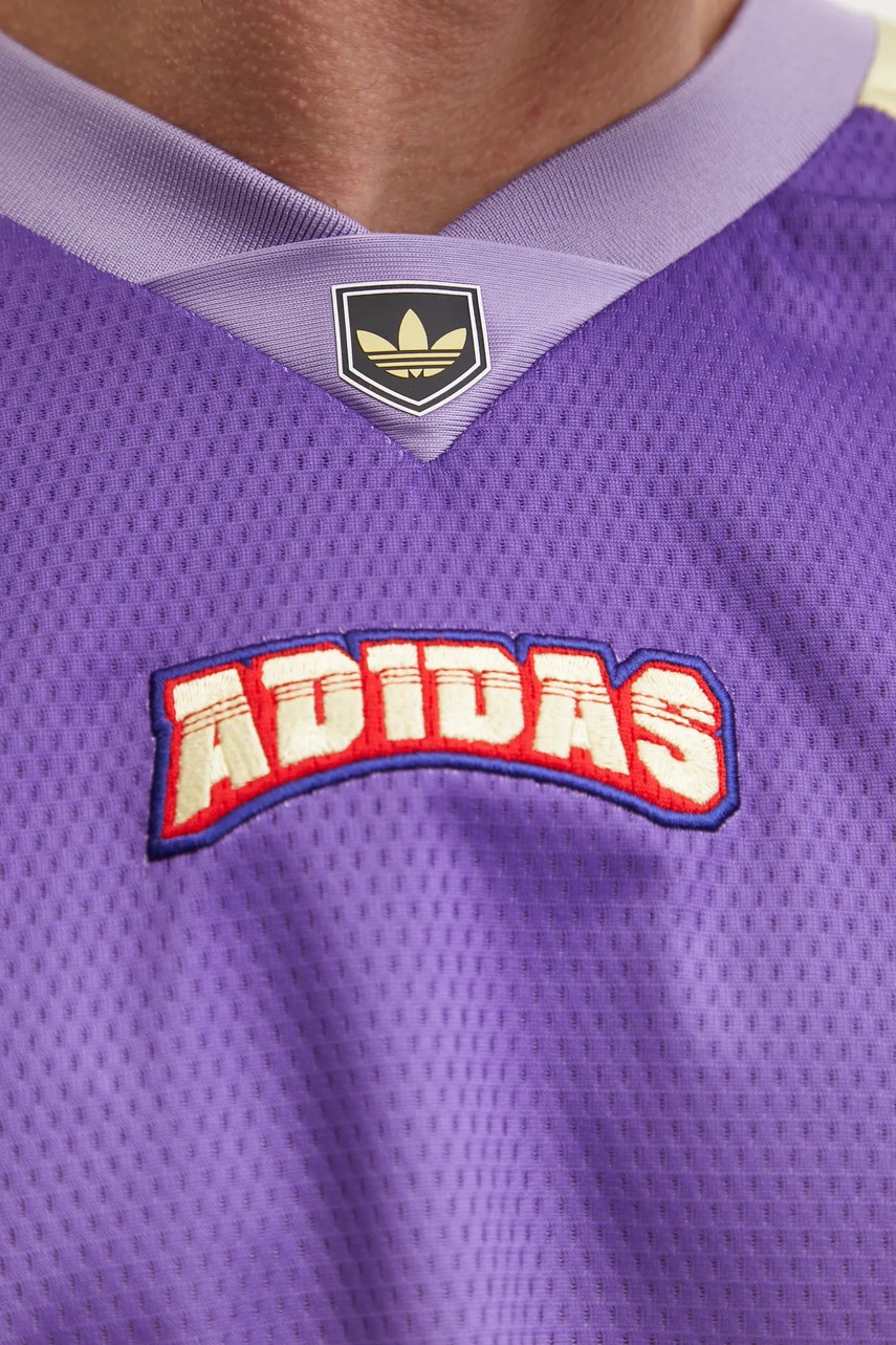 Μπλουζάκι adidas Originals TEAM JERSEY χρώμα: κίτρινο, JX1700 φωτογραφία