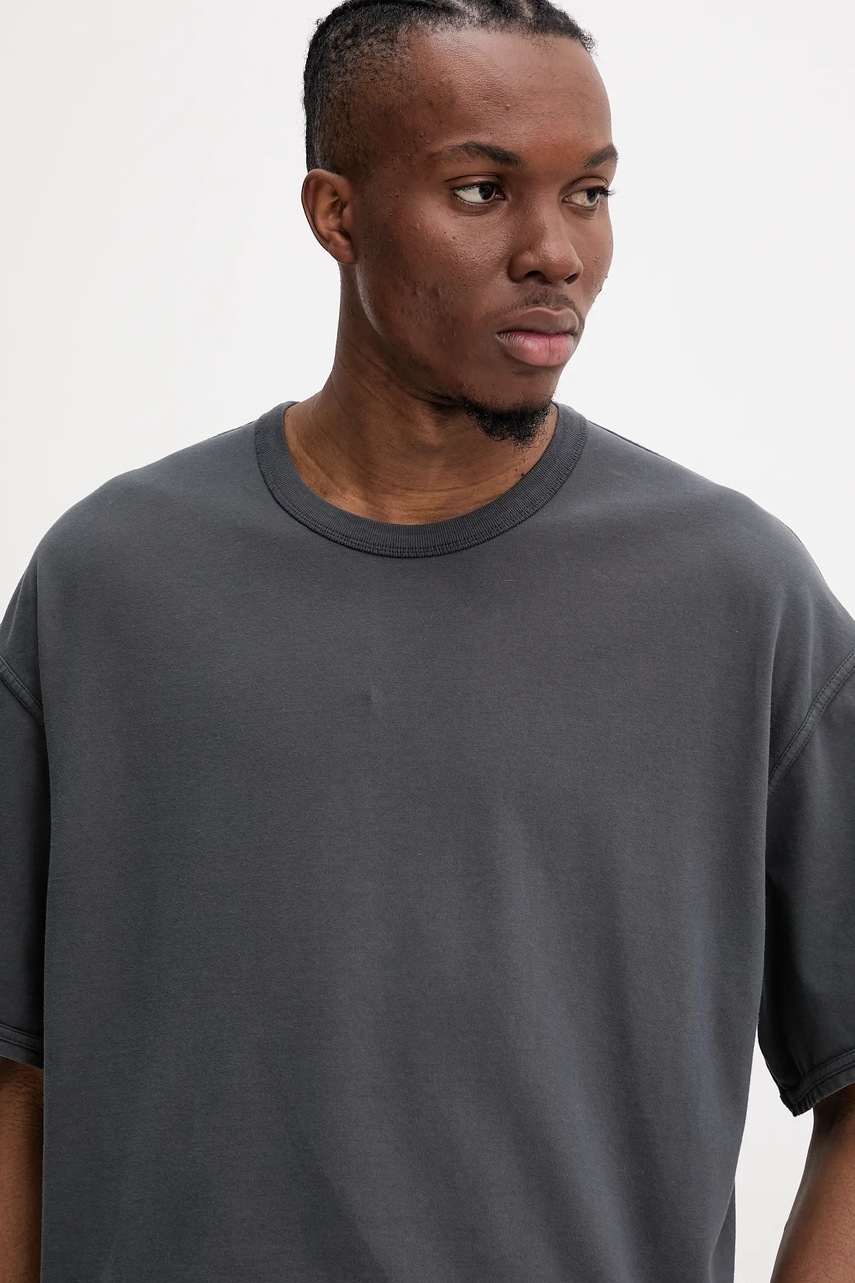 Βαμβακερό μπλουζάκι American Vintage ανδρικό, χρώμα: γκρι, MFAZ02CE25 φωτογραφία