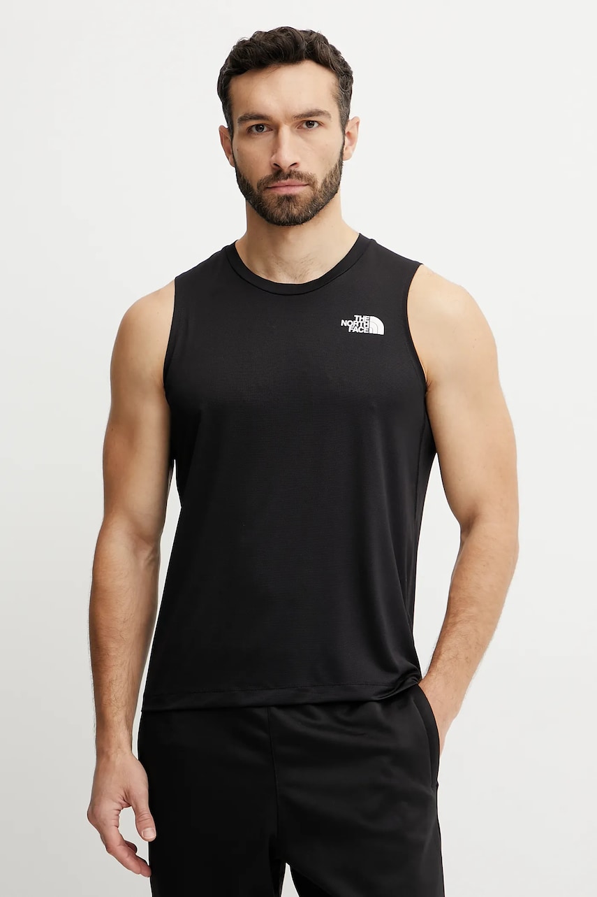 The North Face tricou sport Lightbright culoarea negru, NF0A825PKX71