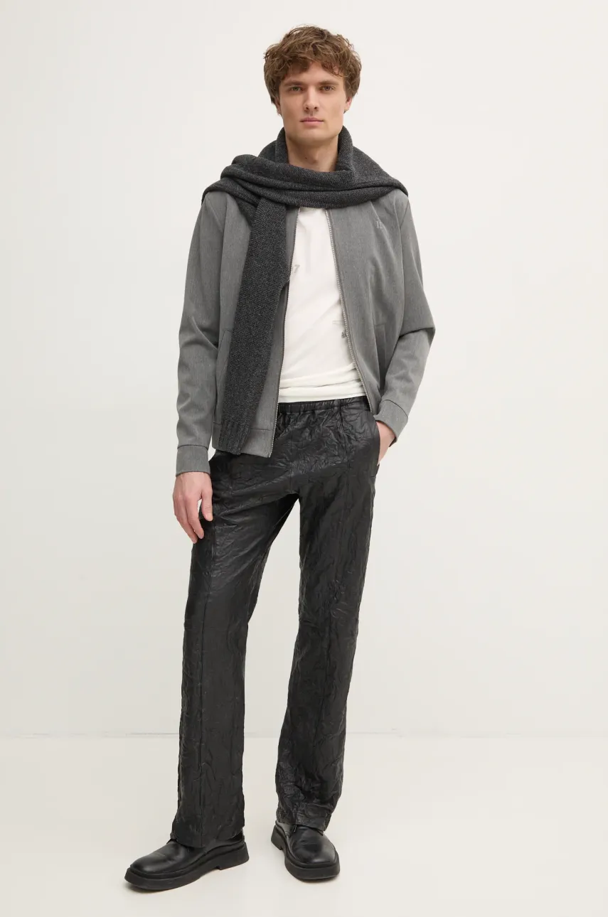 Хлопковая футболка ZADIG&VOLTAIRE мужская цвет бежевый с принтом JMTS01659 Хлопковая футболка ZADIG&VOLTAIRE мужская цвет бежевый с принтом JMTS01659