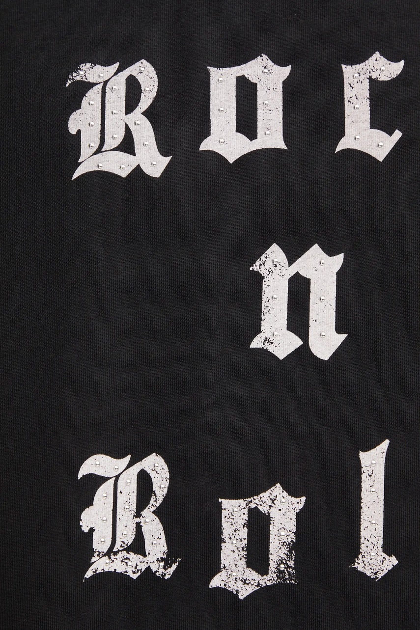 Βαμβακερό μπλουζάκι ZADIG&VOLTAIRE ανδρικό, χρώμα: μαύρο, JMTS01726 φωτογραφία