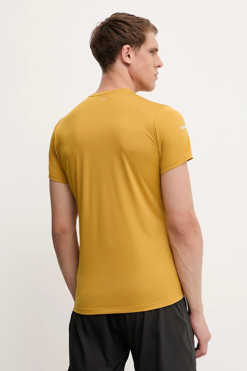 Μπλουζάκι Haglöfs L.I.M χρώμα: κίτρινο, 607861 φωτογραφία