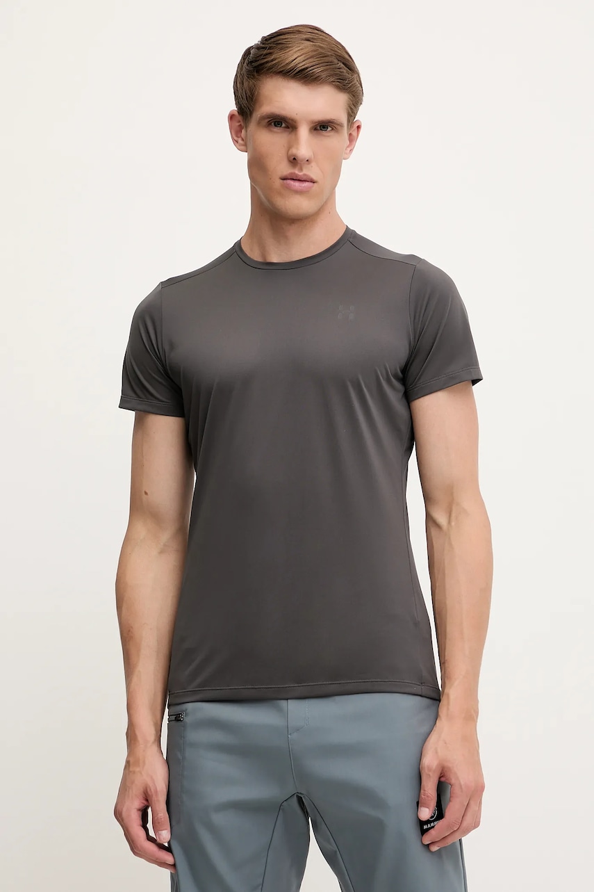 Haglöfs tricou L.I.M culoarea gri, uni, 607861