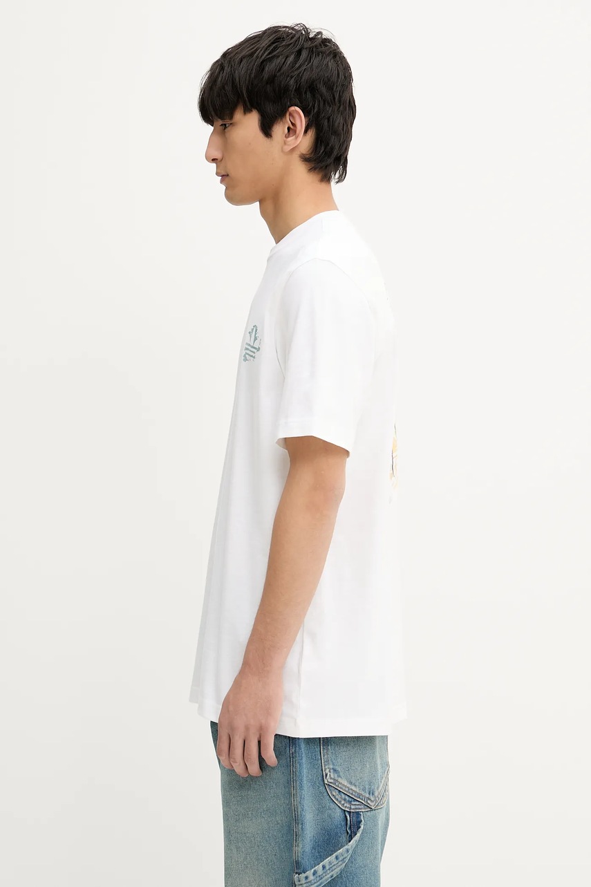 Хлопковая футболка adidas Originals Graphic Tee цвет белый с принтом KC4956
