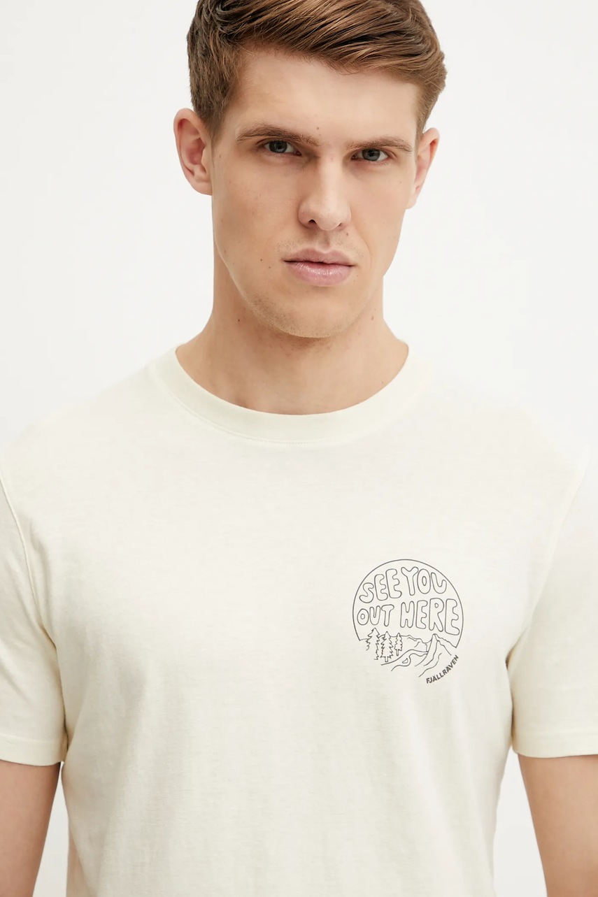 Tričko Fjallraven Hemp Blend Out Here (obrázek 4)