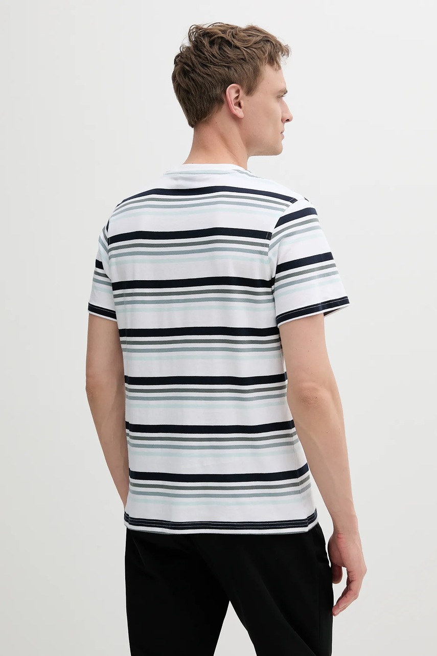 Bavlněné tričko Barbour Houstead Stripe Tailored Fit T-Shirt (obrázek 3)
